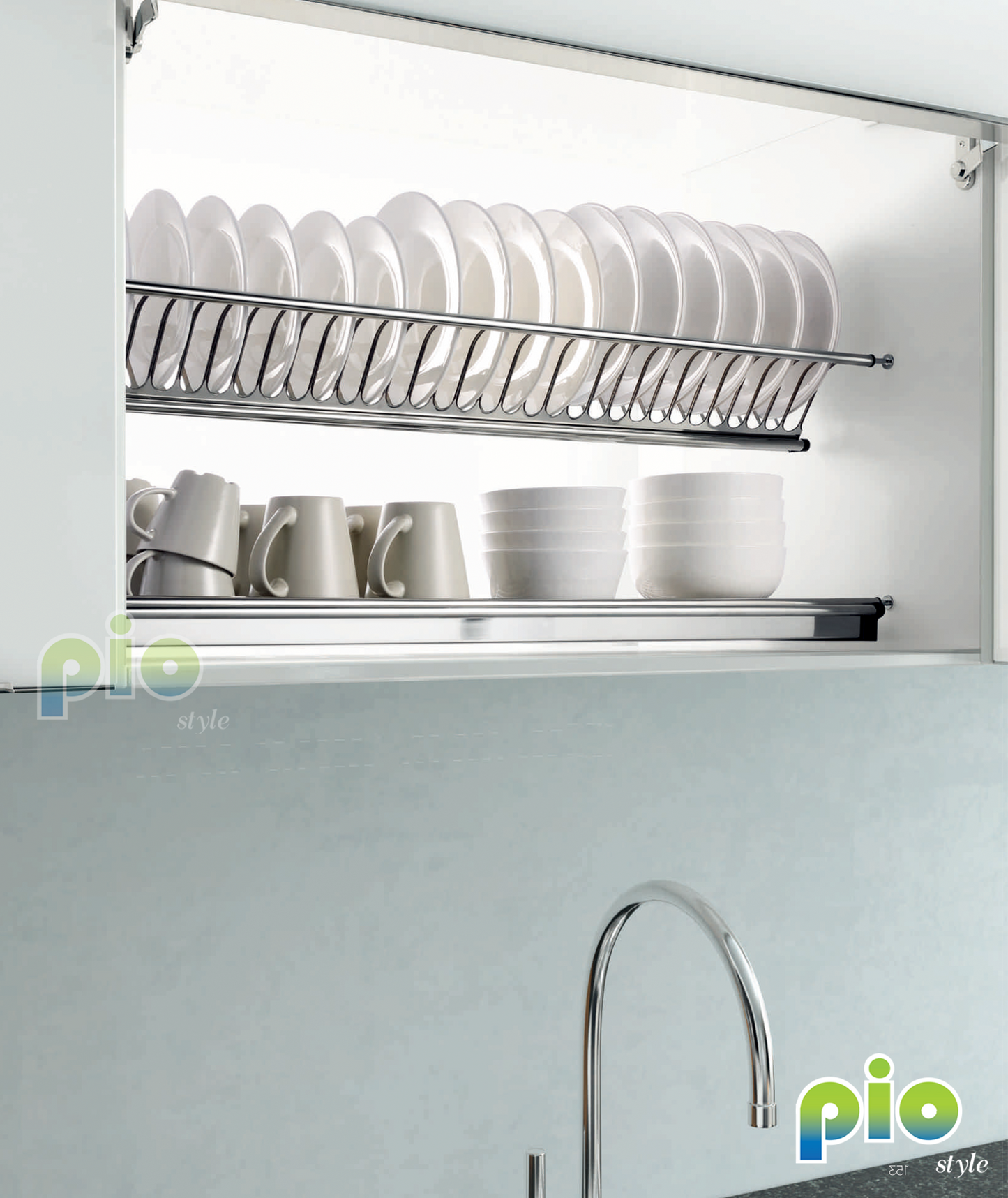 FD9304 Stainless Steel Dish Rack Set