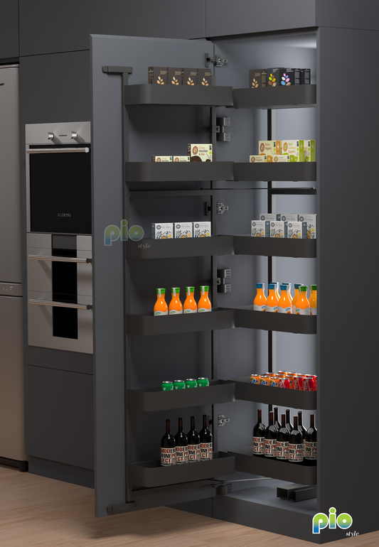 FD1101 6 Tier Tall Larder Storage Basket