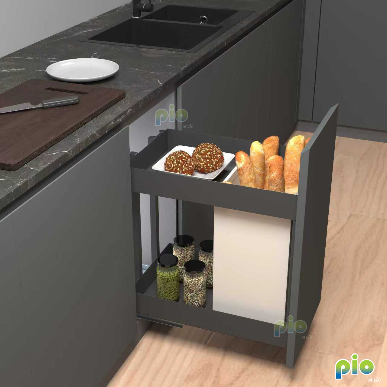 FD1106 Pull Out Storage Drawer