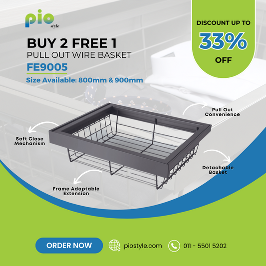 Buy 2 FREE 1 Wardrobe Basket