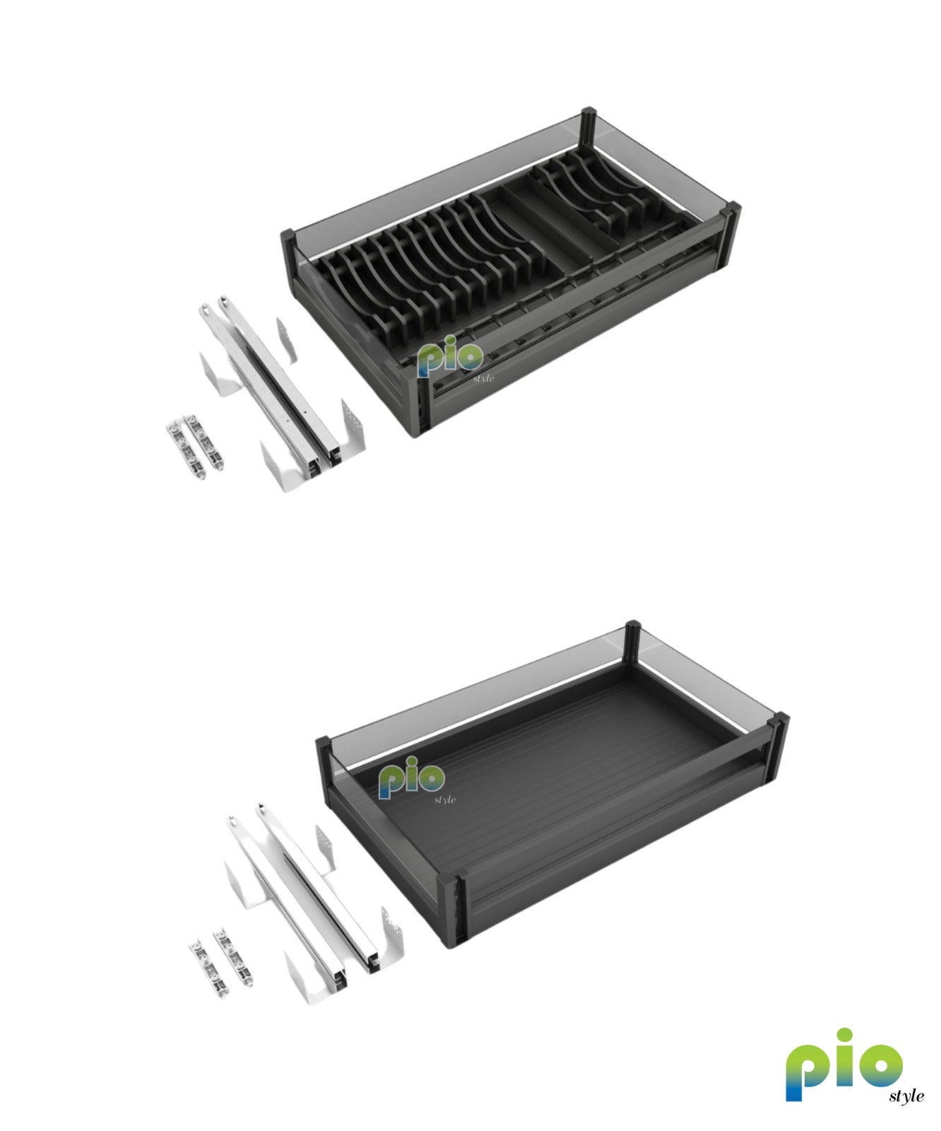 FD8002 Kitchen Tableware Storage Drawer Set