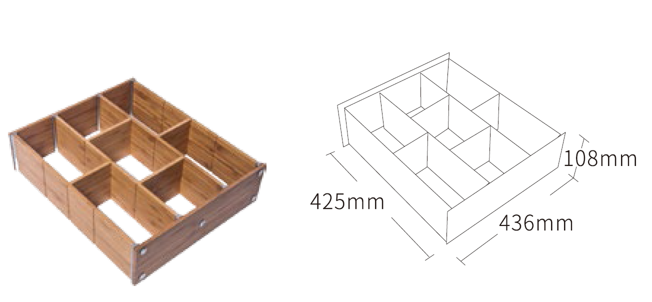 FD9914 Drawer Divider Board (Tall Profile)