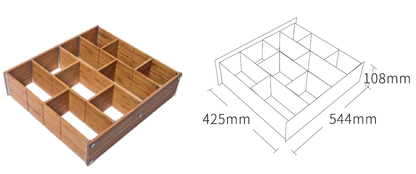 FD9914 Drawer Divider Board (Tall Profile)