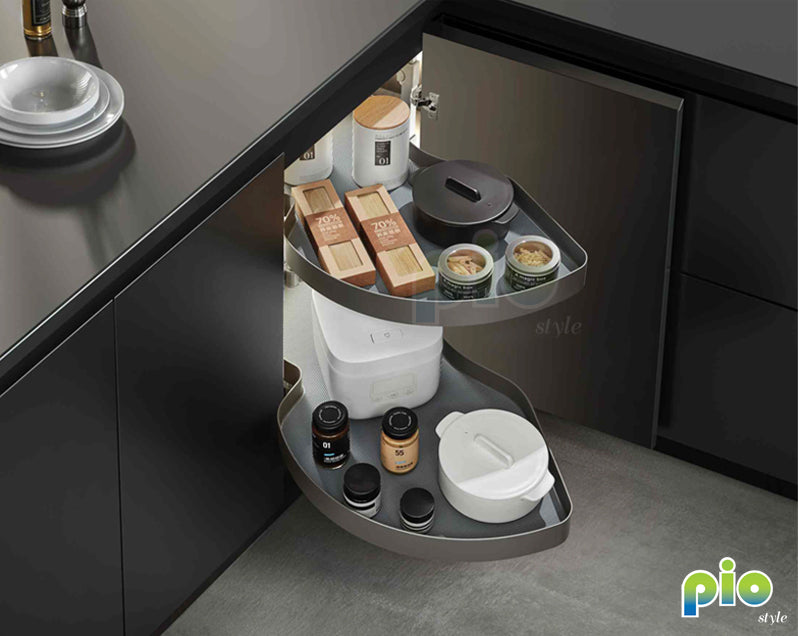 Magic Corner Rack FD1015 2 Tier Magic Corner Rack – Pio Style