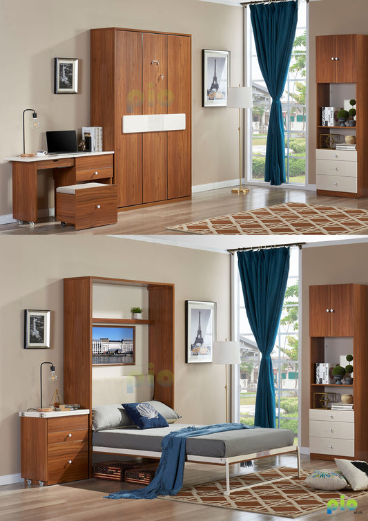 EB2500 Single Foldaway Bed Hardware Components