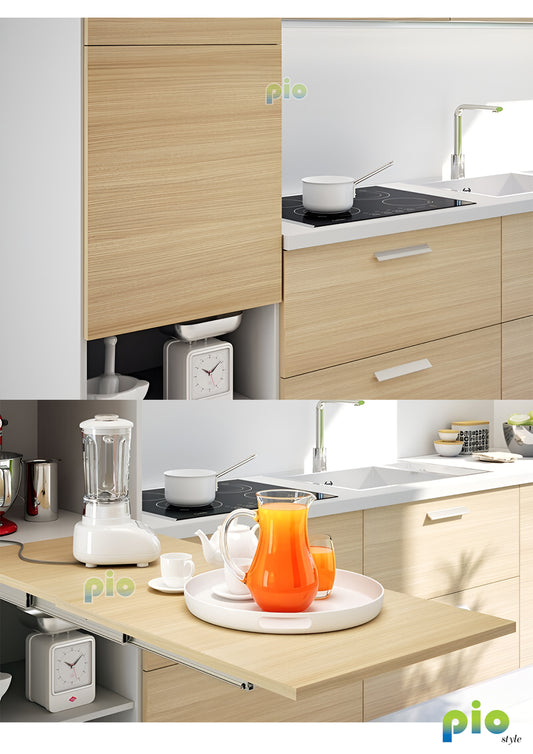 EB2508 Fold-Away Cabinet Table