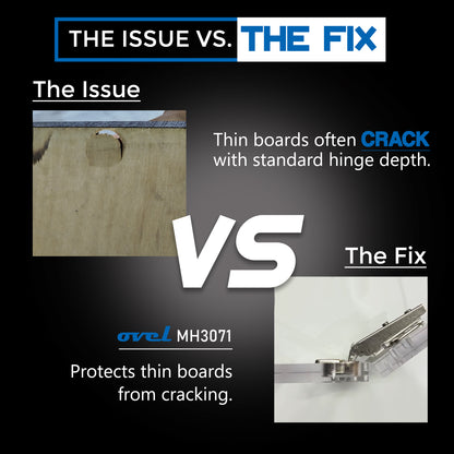 MH3071 OVEL Soft Close Hinge