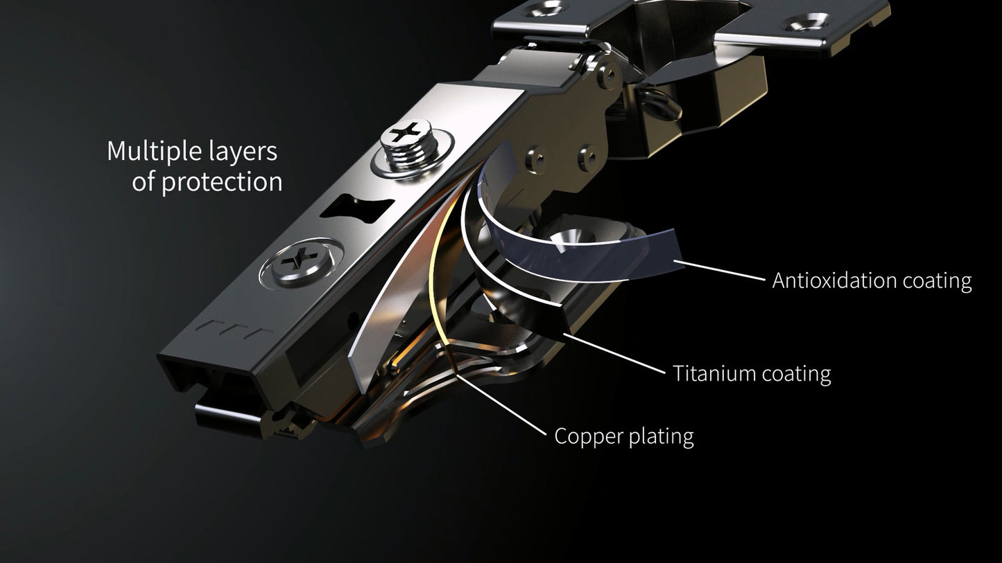 MH3069 PIO Detachable All-In-One Soft Close Hinge