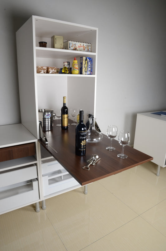 EB2508 Fold-Away Cabinet Table