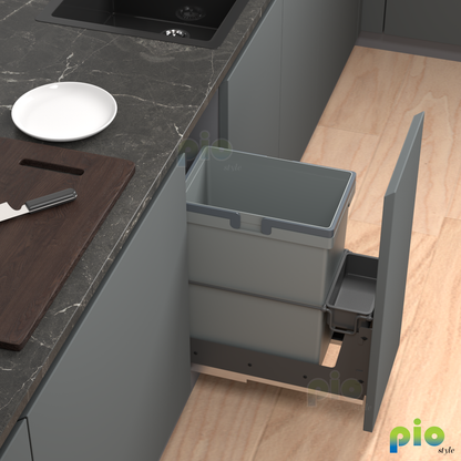 <tc>FD1004 双层拉出式厨房收纳篮</tc>