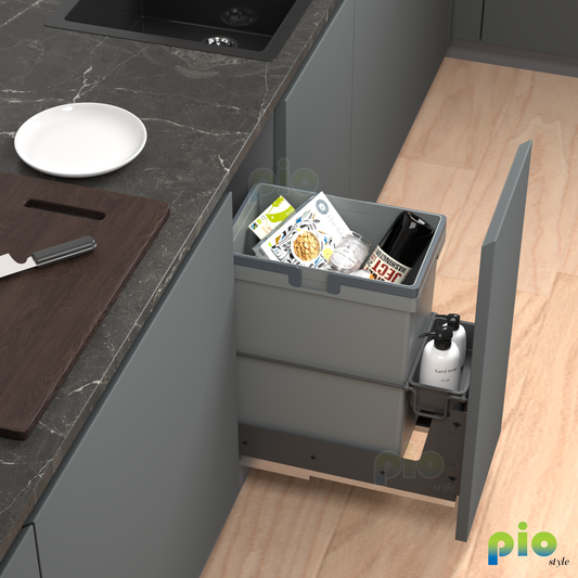 <tc>FD1004 双层拉出式厨房收纳篮</tc>