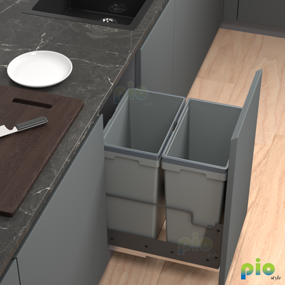 <tc>FD1004 双层拉出式厨房收纳篮</tc>