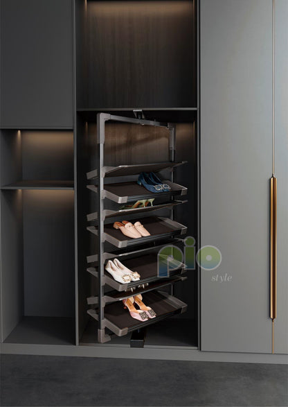 FE9009 Revolving Shoe Rack