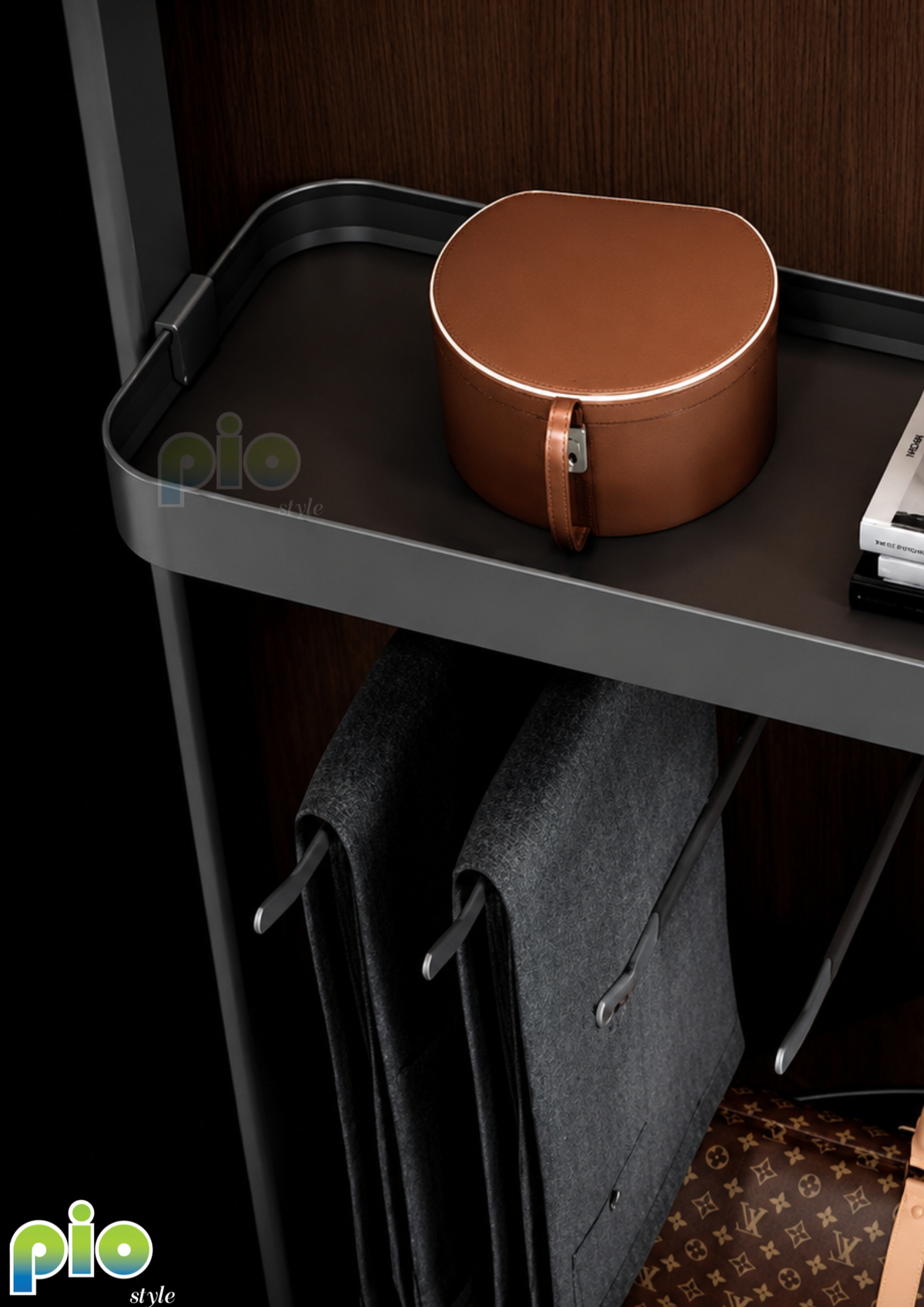 FE9023 Slim Three Layer Rotating Rack