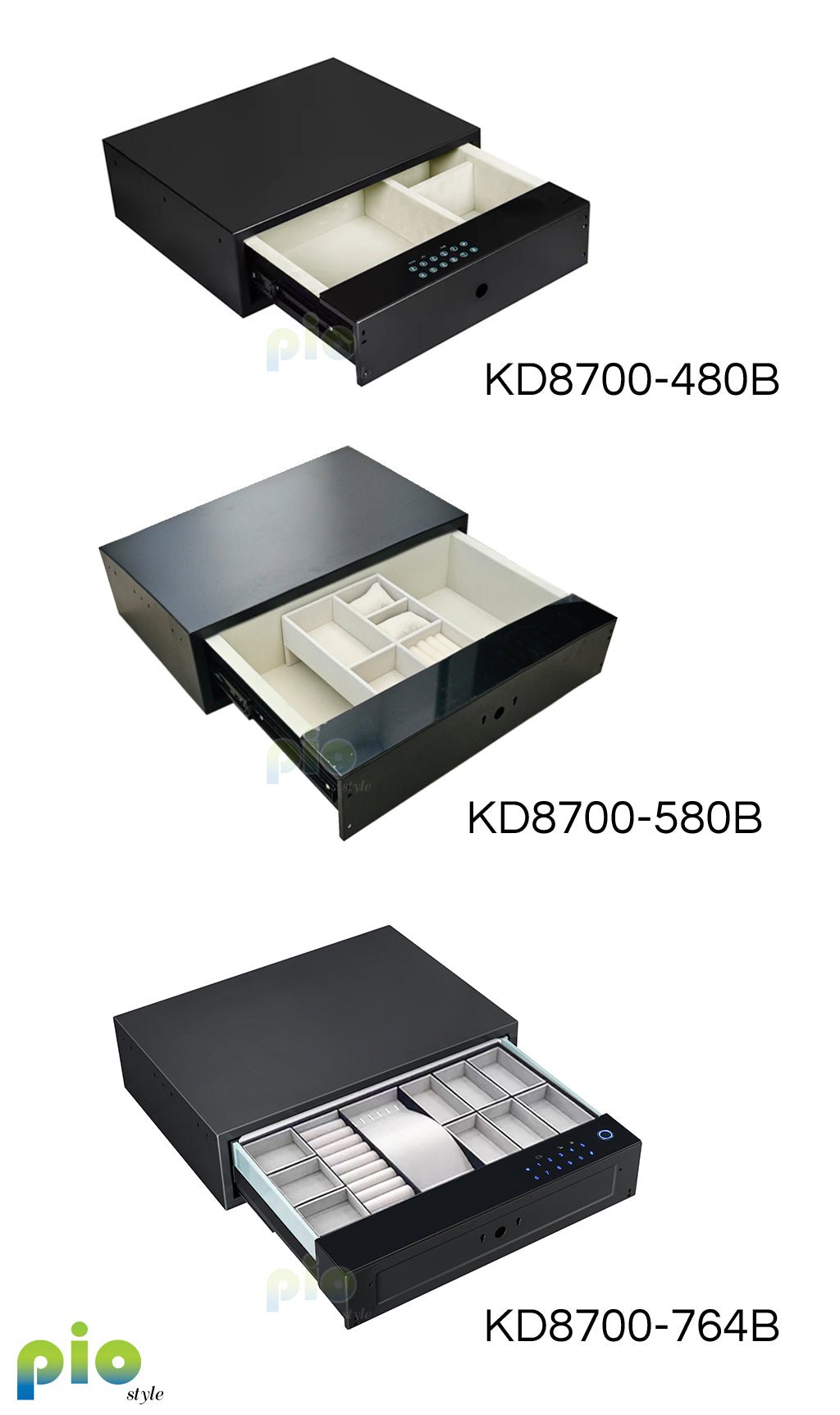 KD8700密码抽屉盒