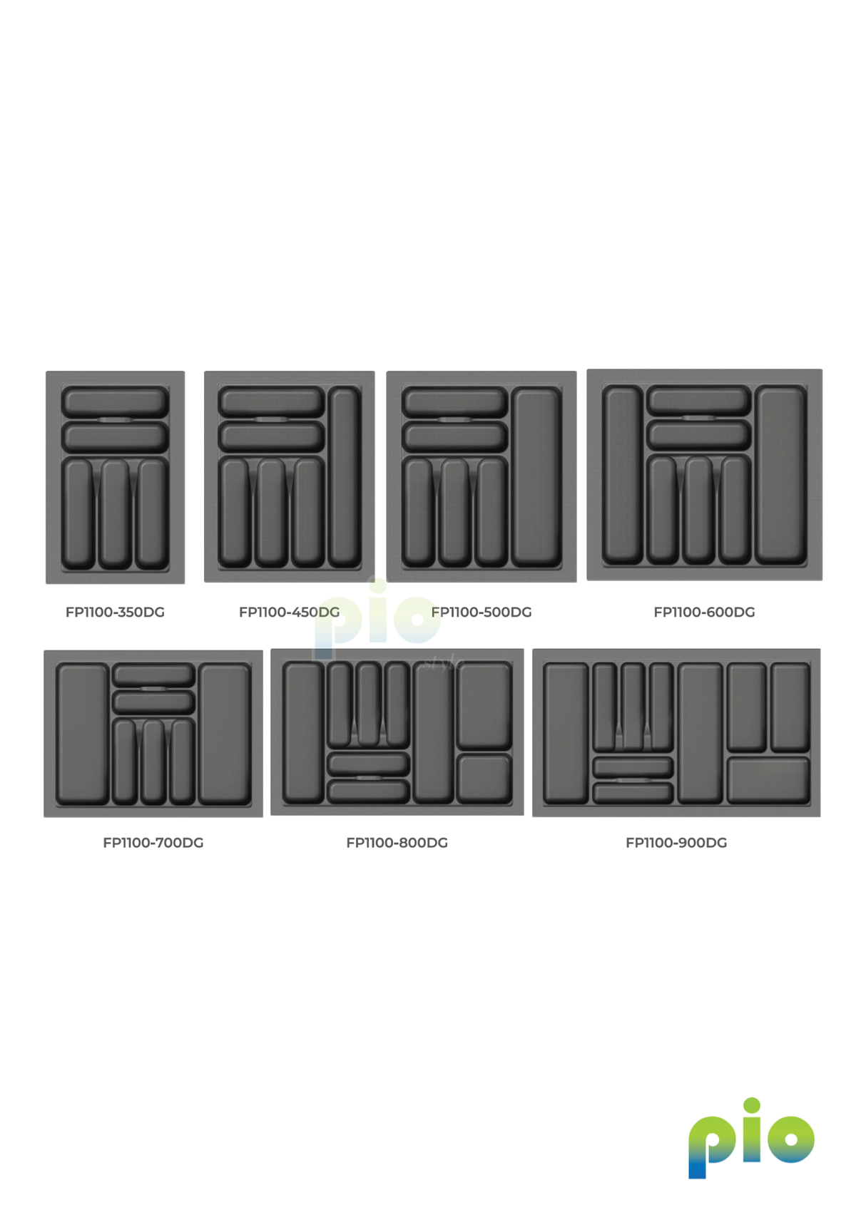 FP1100 Sturdy Cutlery Tray