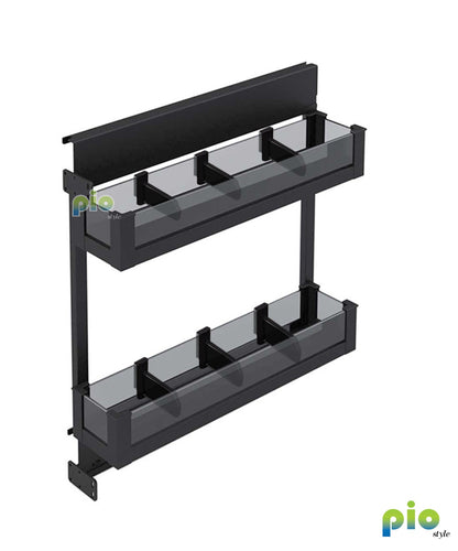 FD8011 Aluminium Seasoning Pull Out Organizer