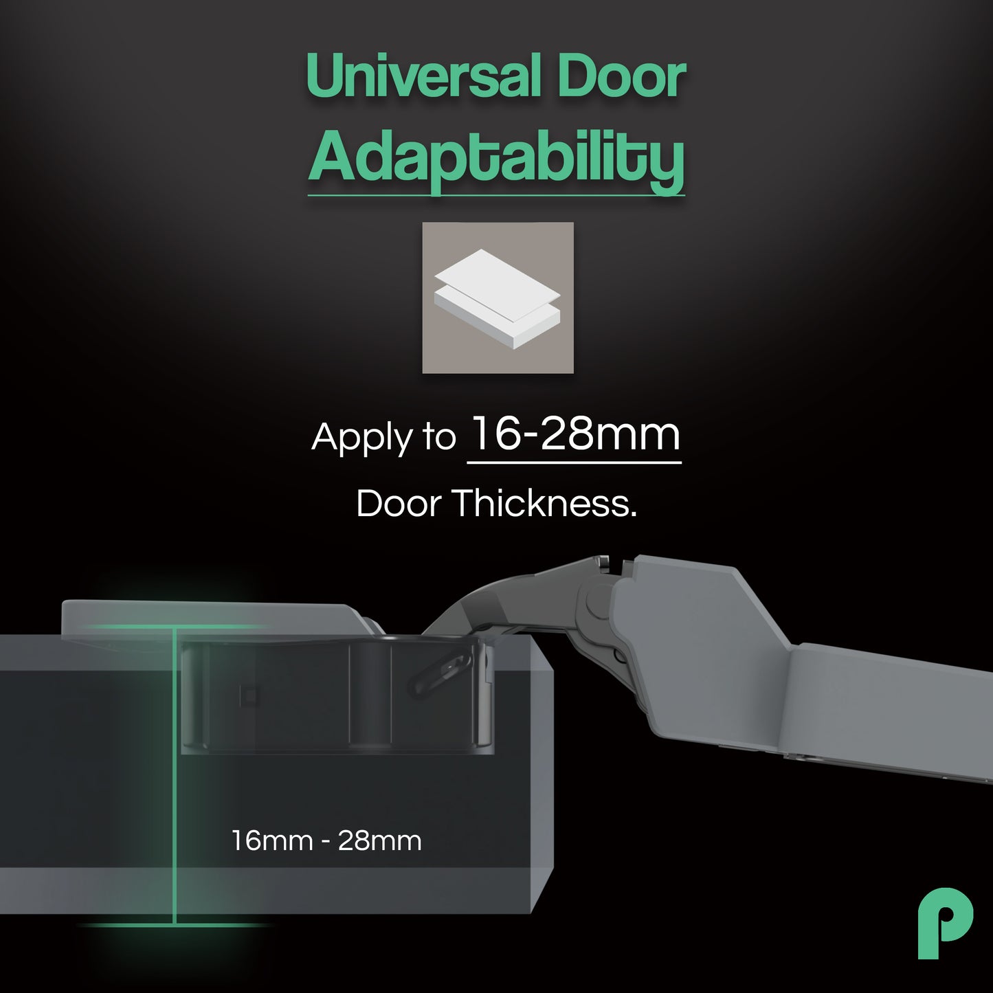 MH3079 PIO Planar Slim Hinge