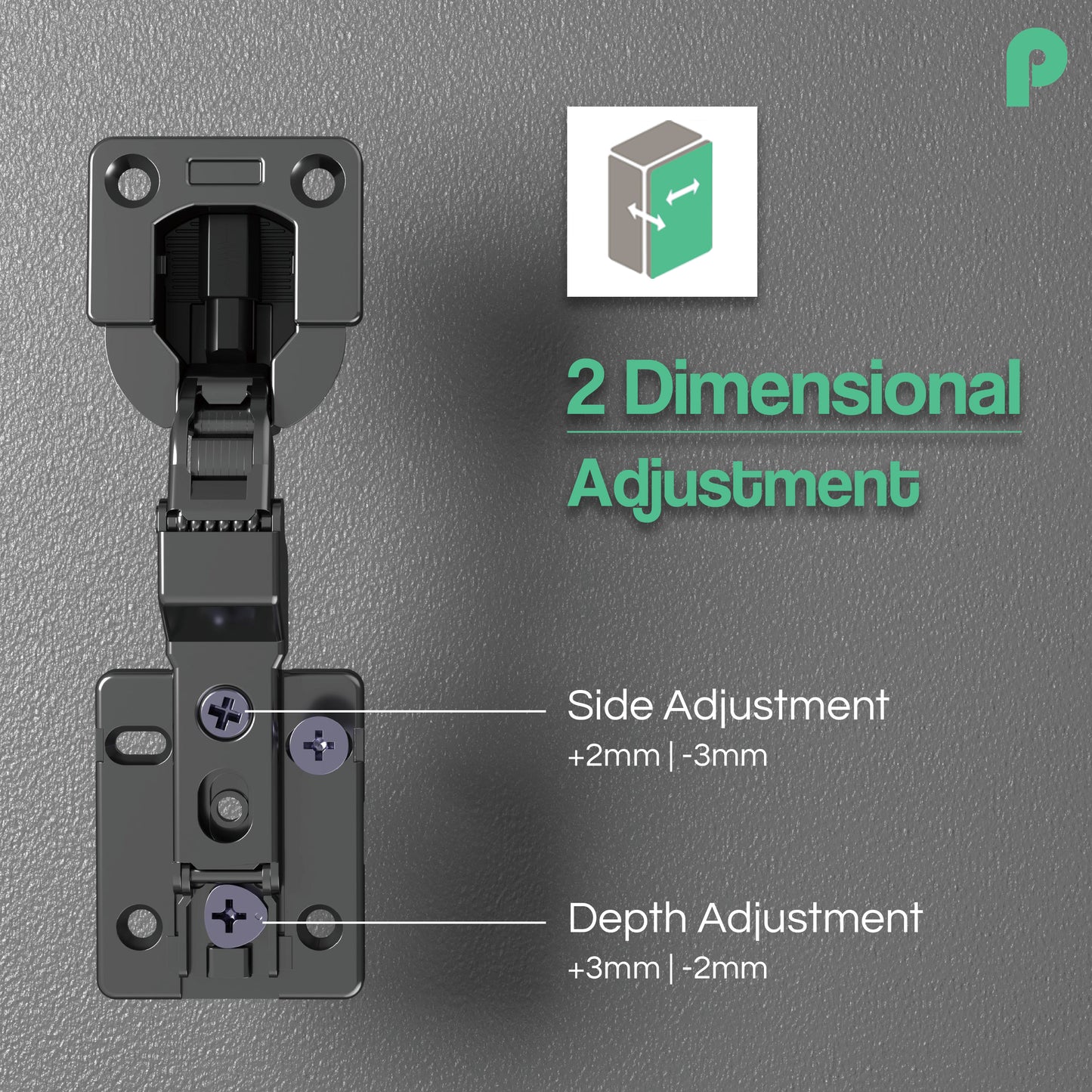MH3079 PIO Planar Slim Hinge