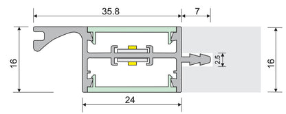 LD1006 Board Edge Dual LED