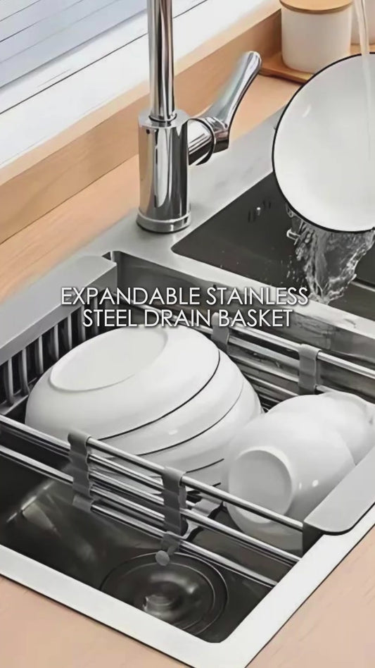 FKP9001 Expandable Stainless Steel Drain Basket