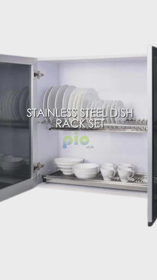 FD9304 Stainless Steel Dish Rack Set