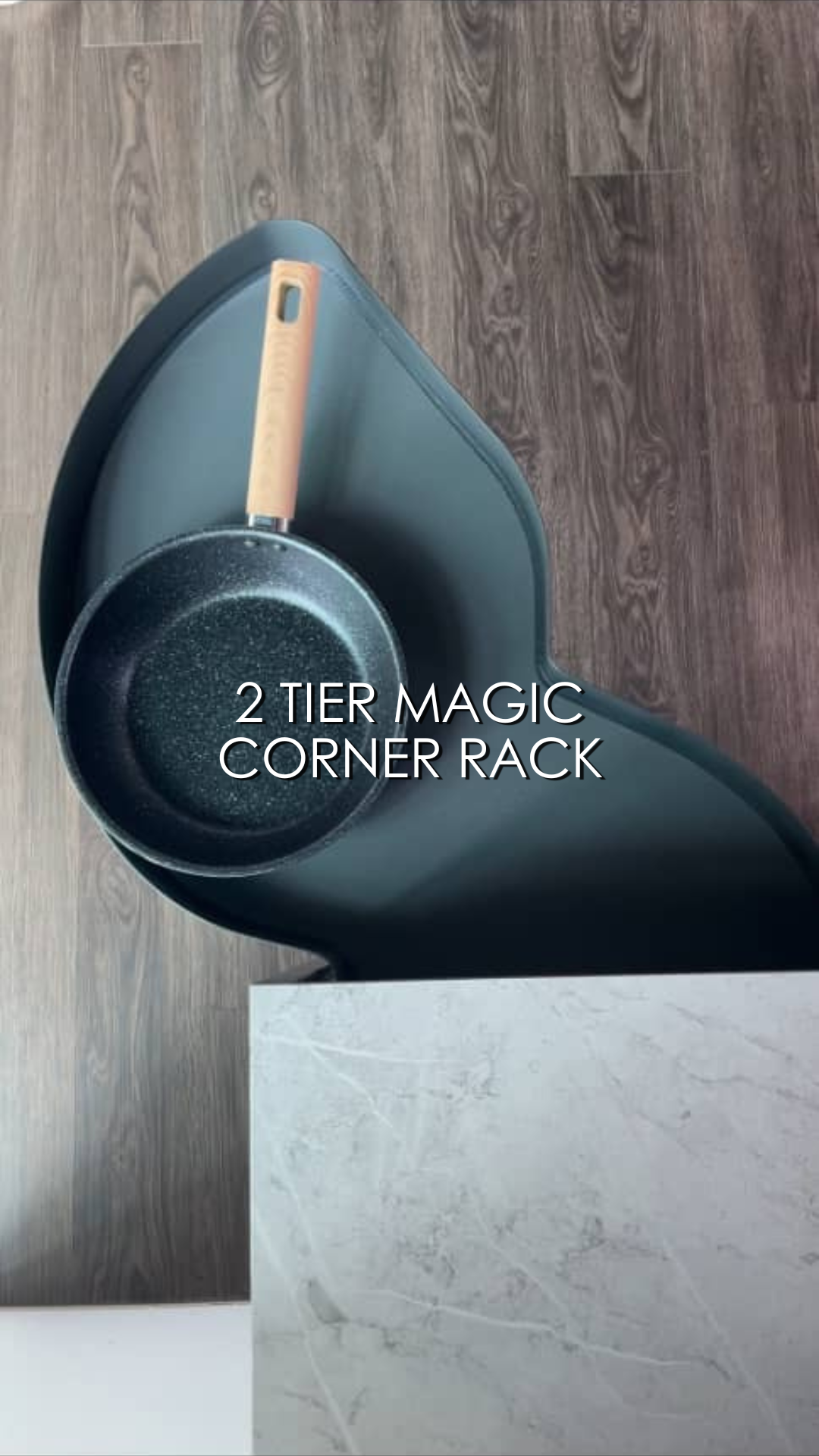 Magic Corner Rack FD1015 2 Tier Magic Corner Rack – Pio Style