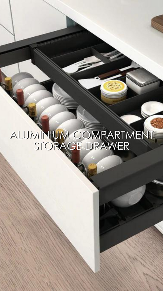 FD9036 Aluminium Compartment Storage Drawer