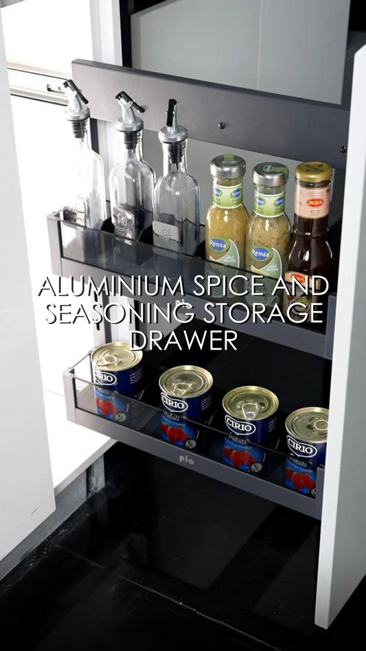 FD9059 Aluminium Spice and Seasoning Storage Drawer