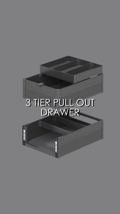 FD1019 3 Tier Pull Out Drawer