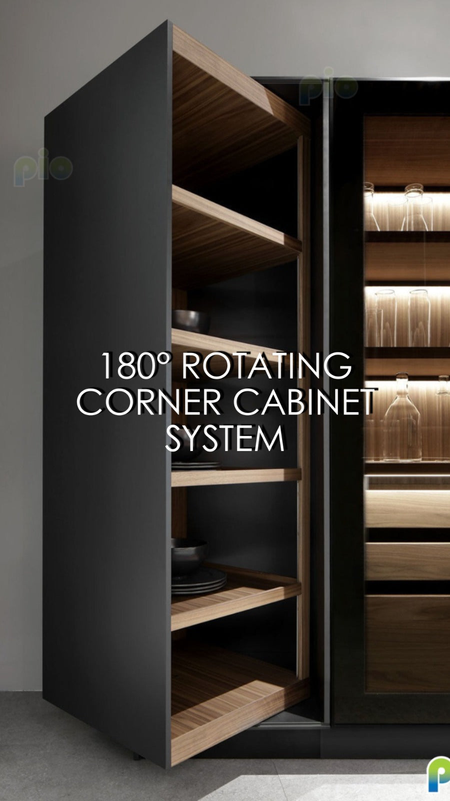 Cabinet Frame Rotation Machine EB2515 180° Rotating Corner Cabinet System – Pio Style