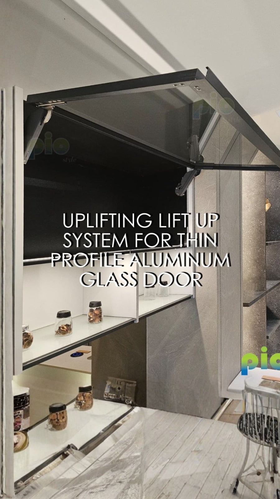 FF9113 Uplifting Lift Up System For Thin Profile Aluminum Glass Door ...