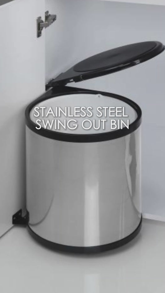 FD9906 Stainless Steel Swing Out Bin